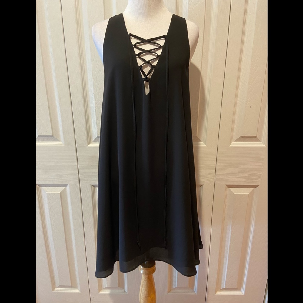 NWT~LaRoque Sexy Sophisticated Silk Swing Dress